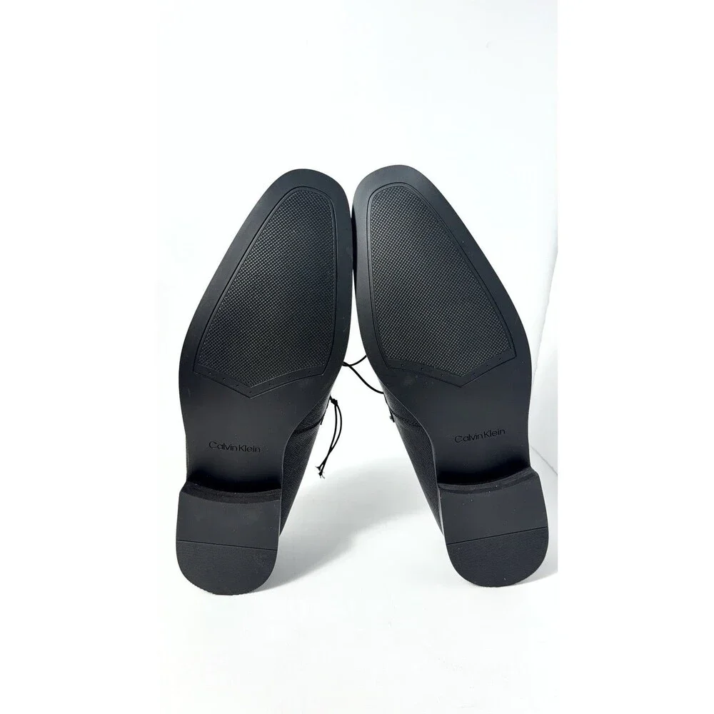 Calvin Klein Men’s Black Dress Loafers Slip-On Shoes Size 9.5 M 701 C26